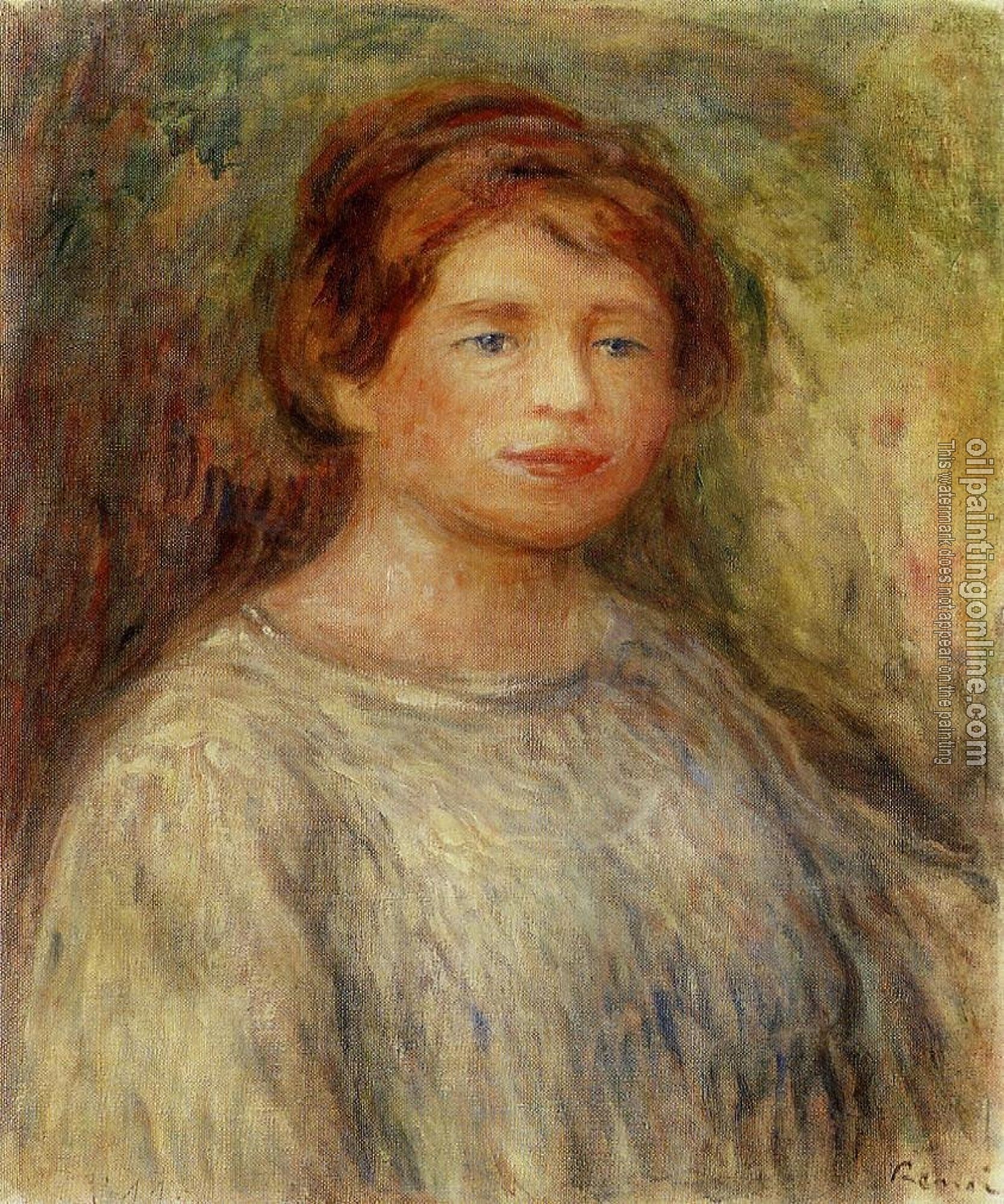 Renoir, Pierre Auguste - Portrait of a Woman